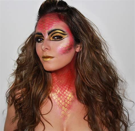 female dragon dragon makeup|dragon themed makeup ideas.